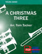 A Christmas Three Concert Band sheet music cover